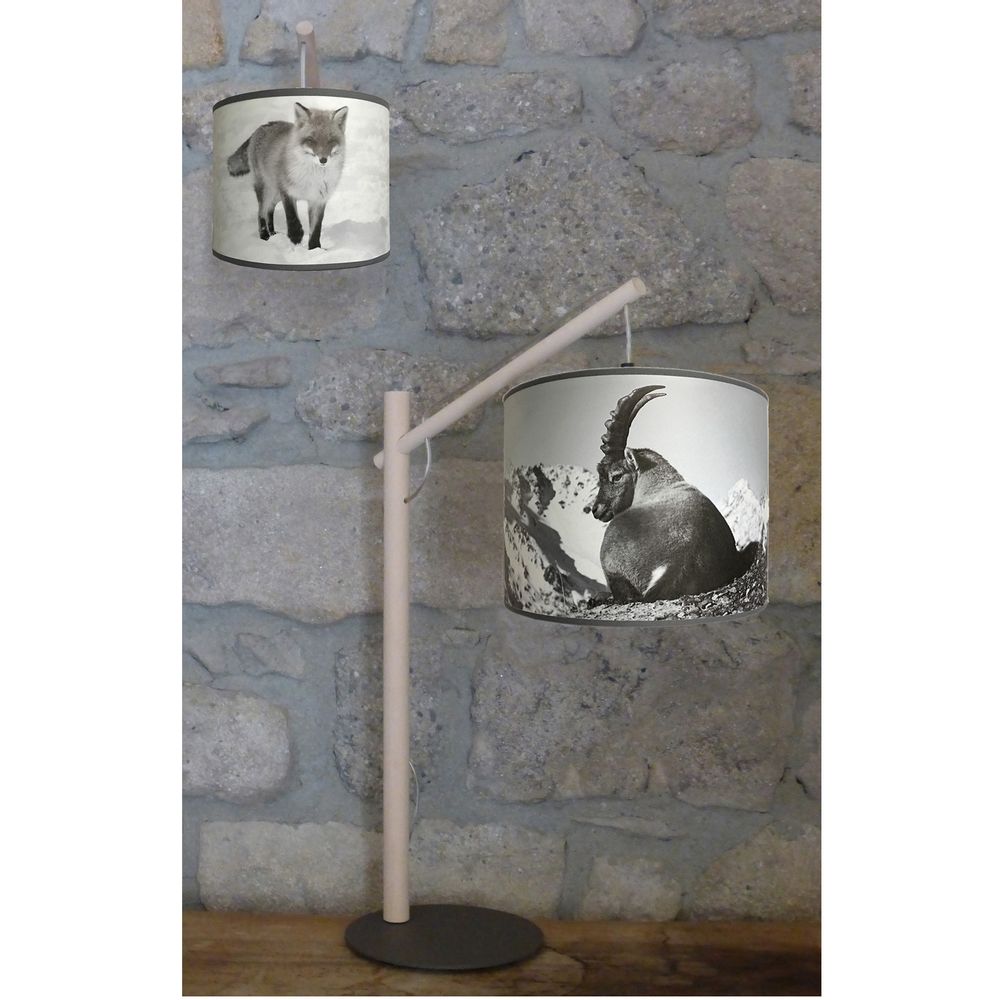 Objets personnalisables - COLLECTION LUMINAIRES MONTAGNE /LAMPE "POTENCE" ( LAMPES A POSER,LAMPADAIRES, APPLIQUES ET ABAT JOUR) - LA MAISON DE GASPARD