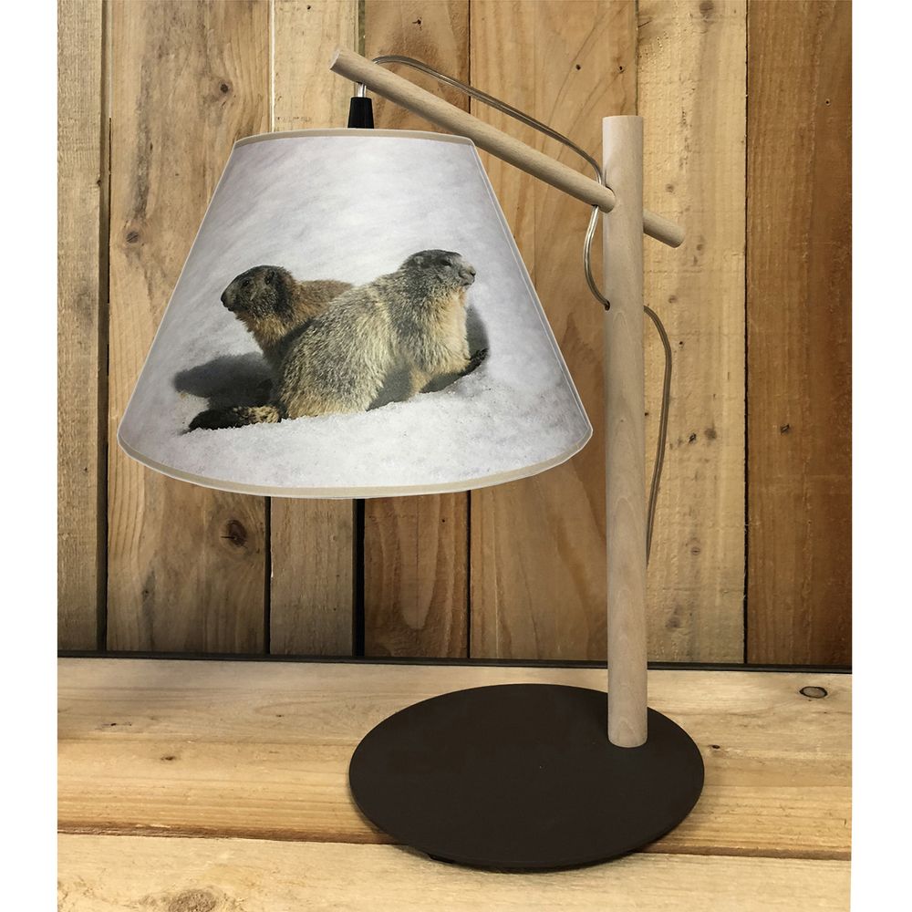 Objets personnalisables - COLLECTION LUMINAIRES MONTAGNE /LAMPE "POTENCE" ( LAMPES A POSER,LAMPADAIRES, APPLIQUES ET ABAT JOUR) - LA MAISON DE GASPARD
