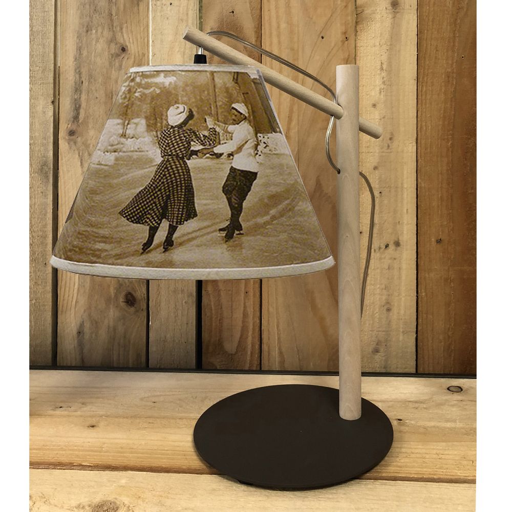 Objets personnalisables - COLLECTION LUMINAIRES MONTAGNE /LAMPE "POTENCE" ( LAMPES A POSER,LAMPADAIRES, APPLIQUES ET ABAT JOUR) - LA MAISON DE GASPARD
