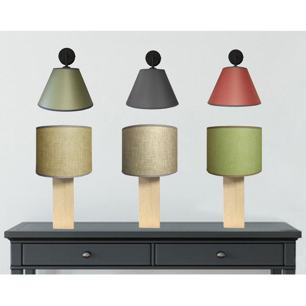 Chambres d'hôtels - COLLECTION LUMINAIRES CHARME /LAMPE " FORESTA " AVEC ABAT JOUR FLEURS /LIBERTY (LAMPES A POSER, LAMPES DE TABLE, LAMPADAIRES, APPLIQUES, SUSPENSIONS, ABAT JOUR) - LA MAISON DE GASPARD