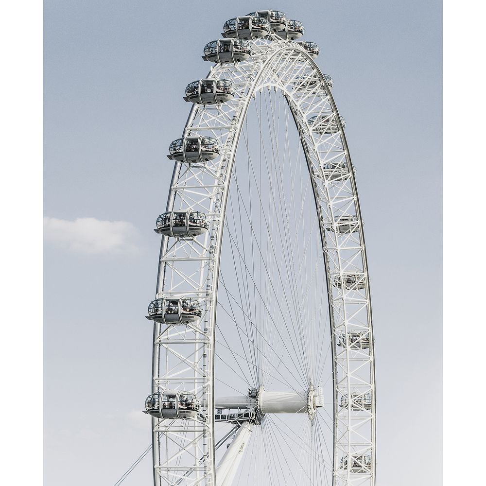 Chaussettes - London Eye Blue Chaussette - ATELIER ST EUSTACHE