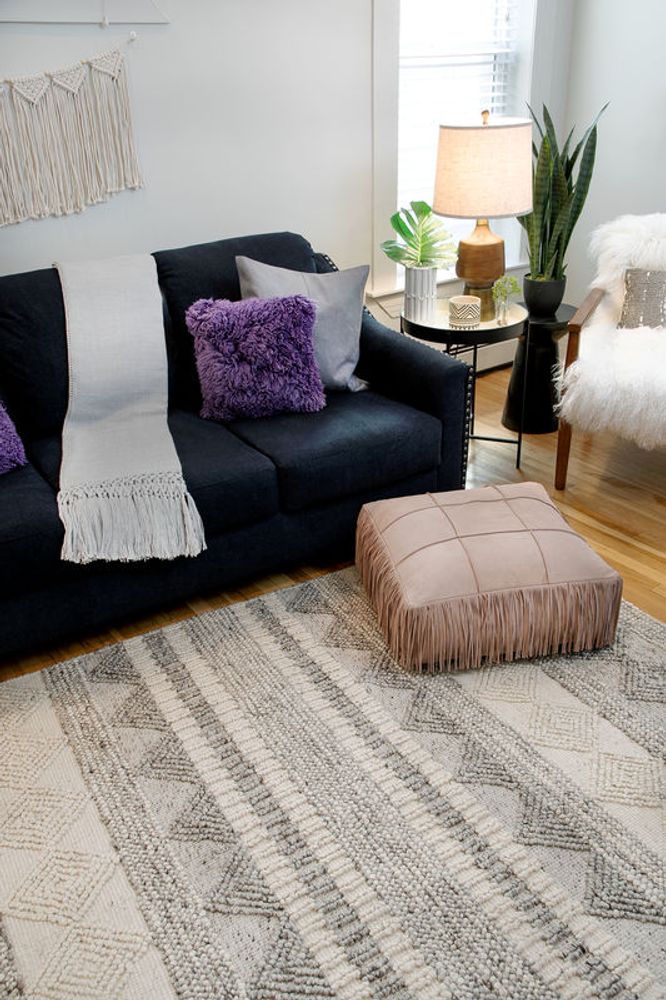 Coussins - Coussin en peau de vachette - FIBRE BY AUSKIN