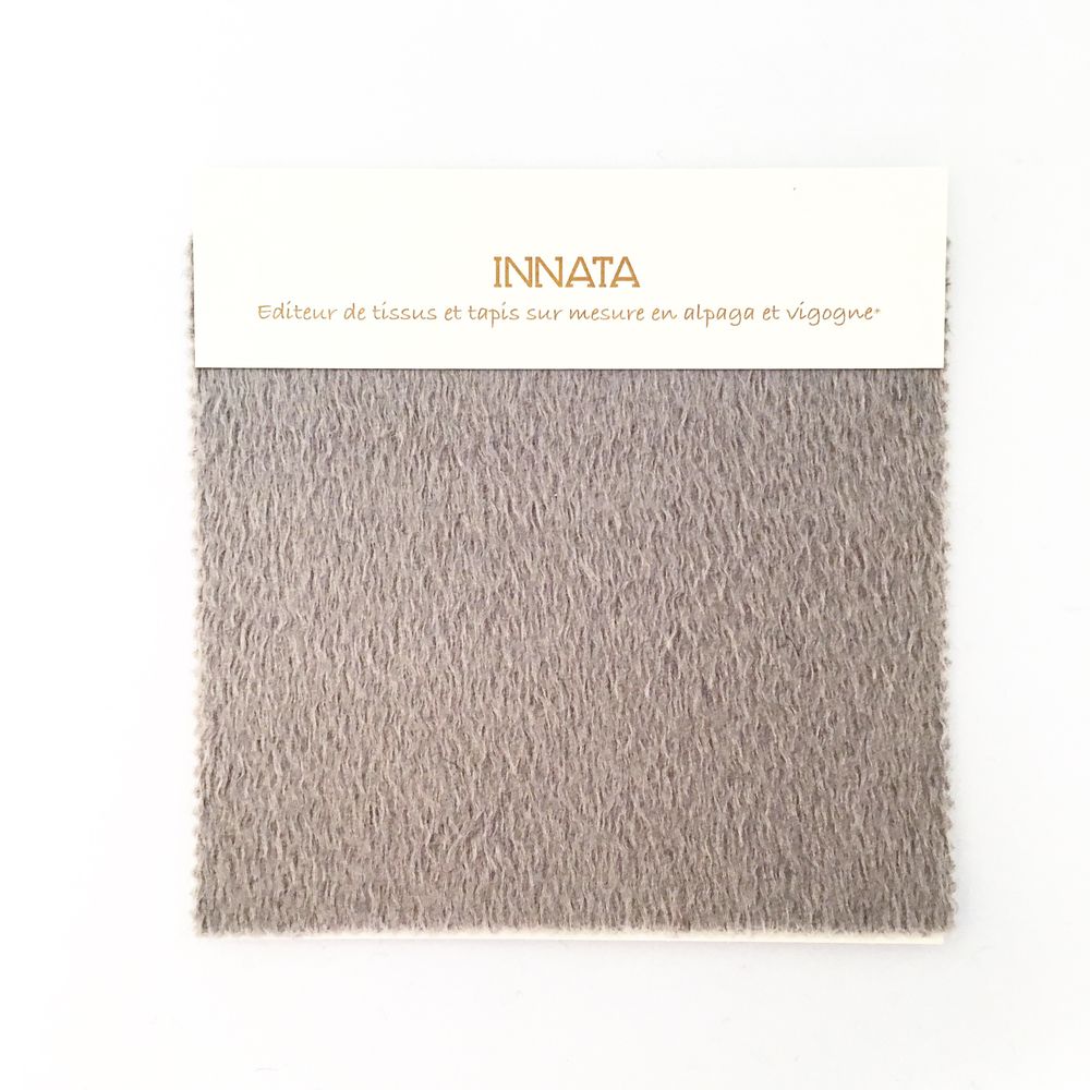 Decorative objects - Baby Alpaca Boga fabric - Curtains, armchairs, plaids and cushions. - INATA