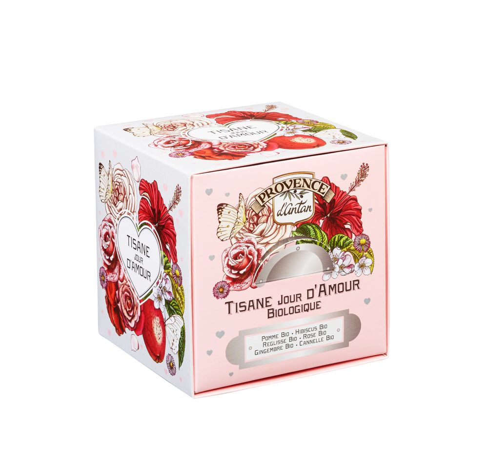 Café et thé - Tisane Jour d'Amour Biologique - PROVENCE D ANTAN
