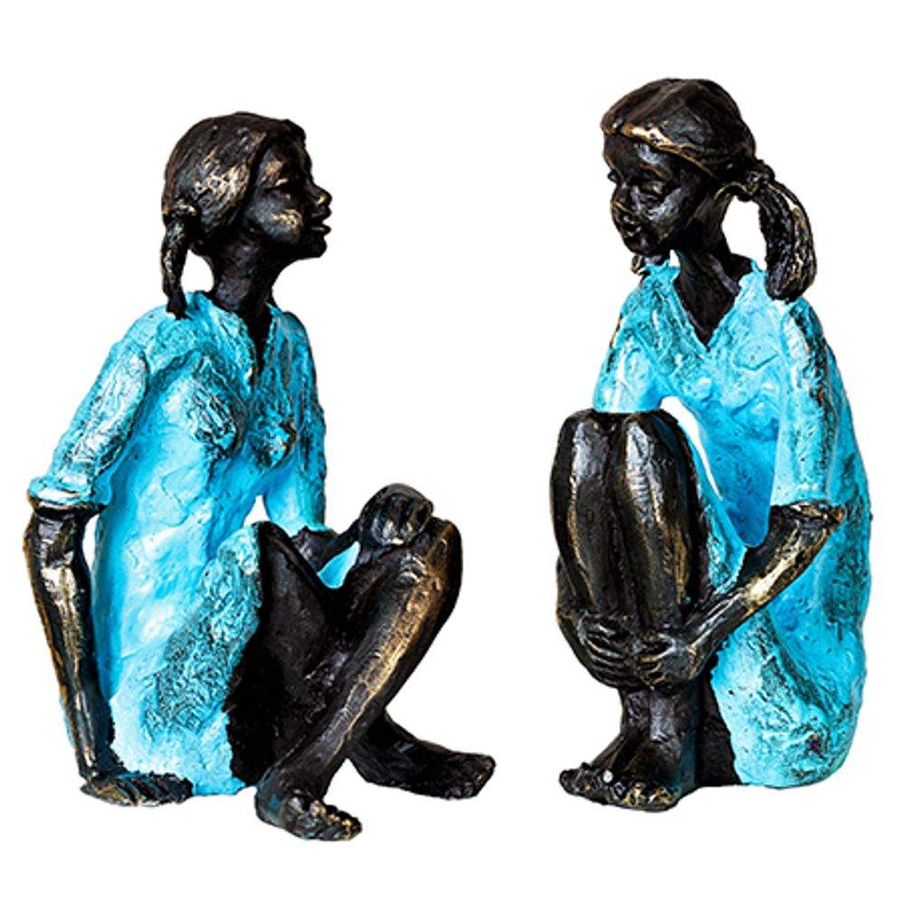 Sculptures, statuettes and miniatures - Sculptures the girls - MARTINIQUE BV