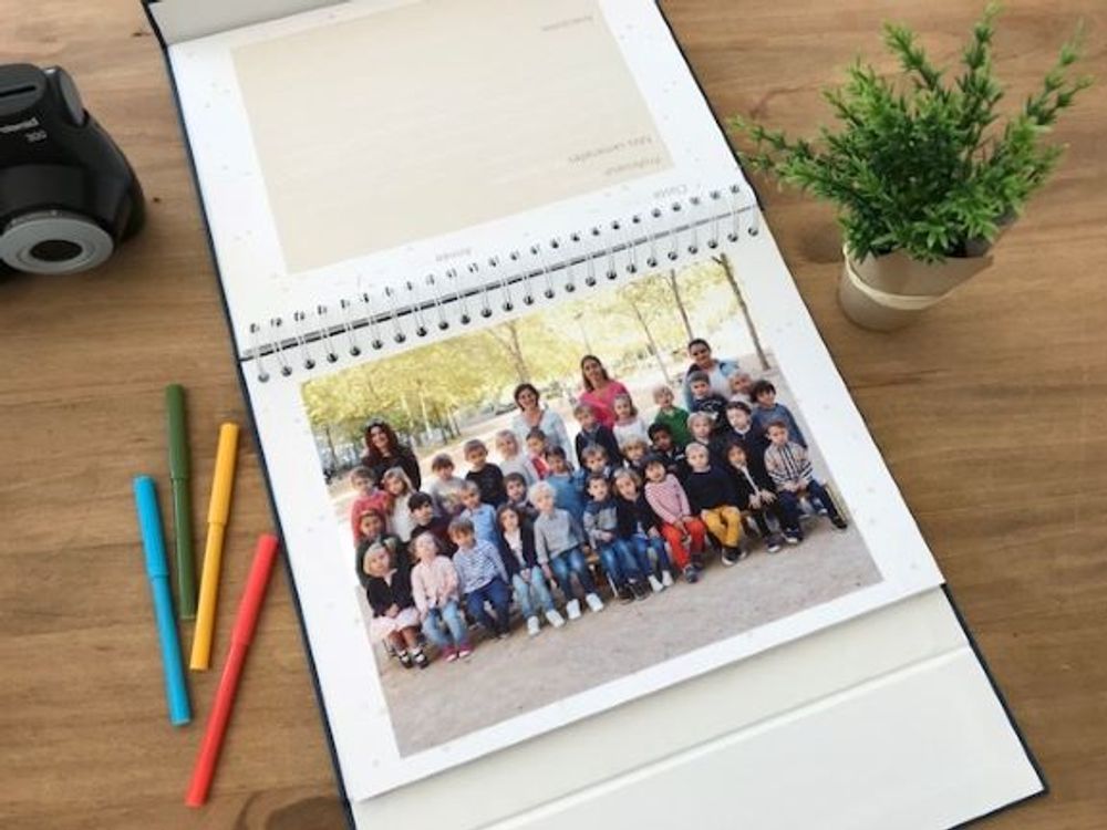 Papeterie - Coffre, album photos, toise pour conserver les souvenirs d'enfance - LE PETIT POUSSE
