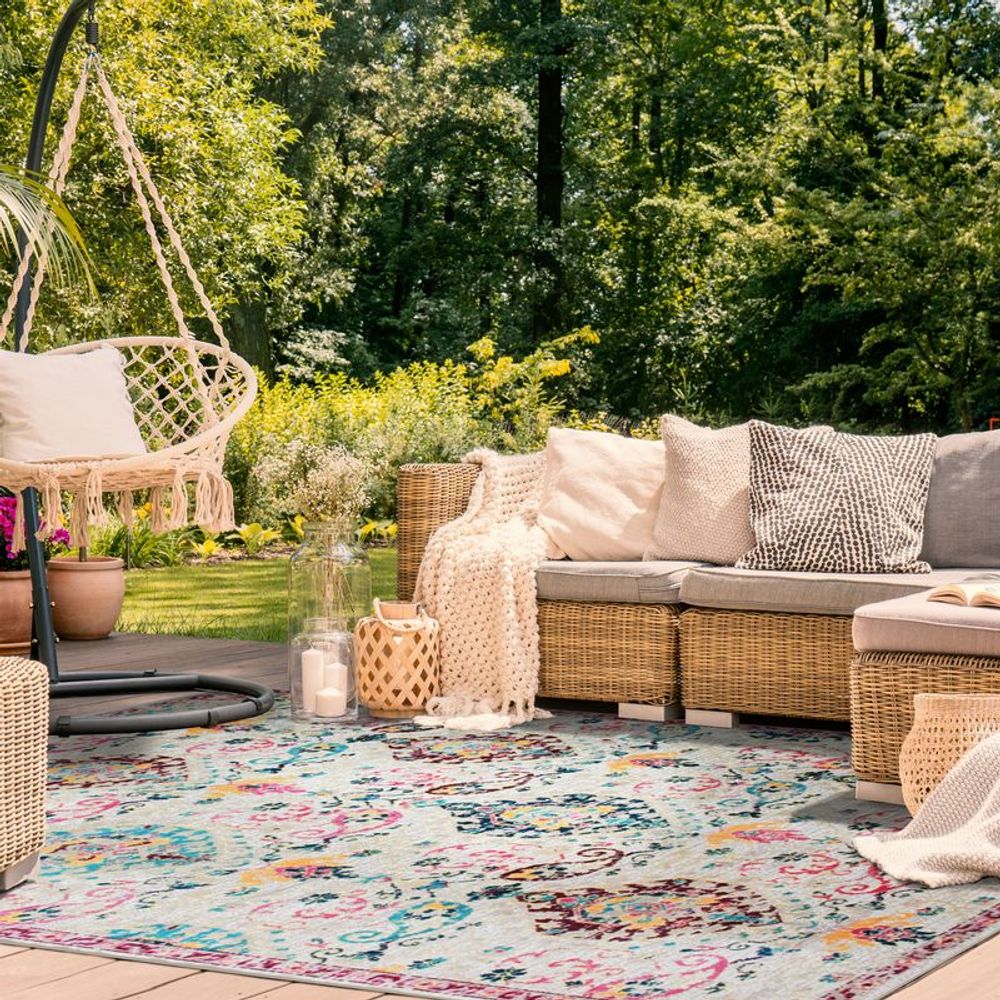 Tapis contemporains - Tapis grande taille in & out door - ALECTO