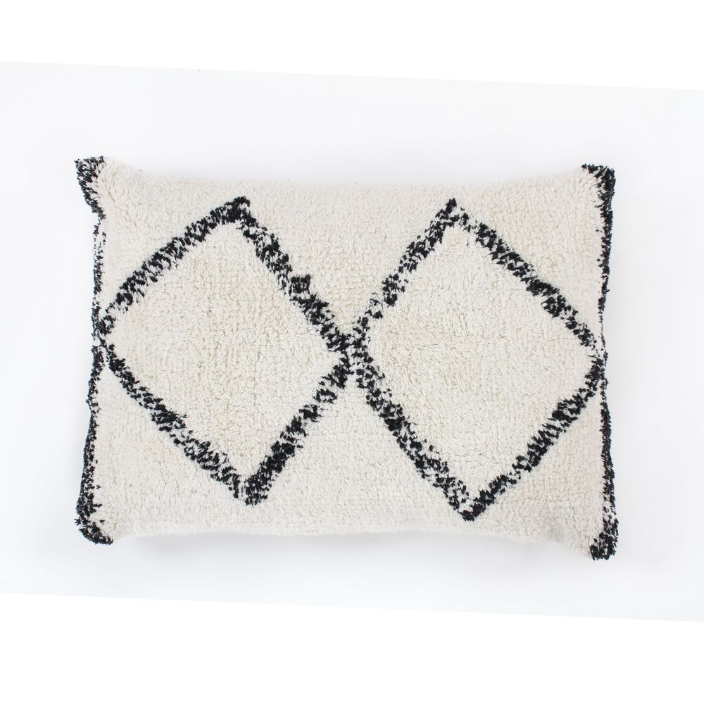Fabric cushions - CUSHION GIANT XXL 80x60 cm cotton - ALECTO