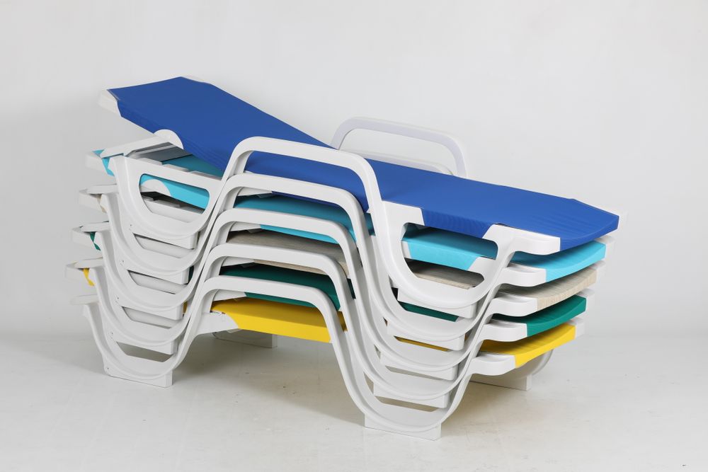 Transats - Transat LENA toile texilène - PLASTICOS JOLUCE, SA