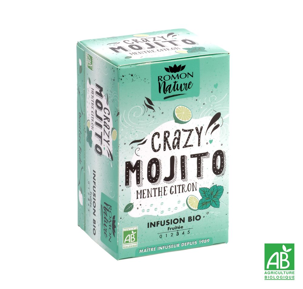 Coffee and tea - Organic Crazy Mojito Infusion - ROMON NATURE