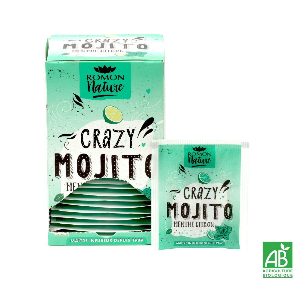 Coffee and tea - Organic Crazy Mojito Infusion - ROMON NATURE
