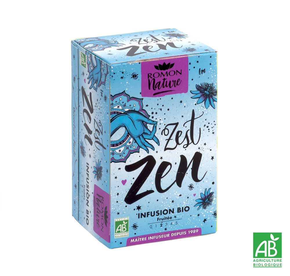 Coffee and tea - Organic Zest Zen Infusion - ROMON NATURE
