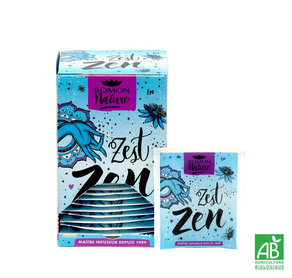 Coffee and tea - Organic Zest Zen Infusion - ROMON NATURE