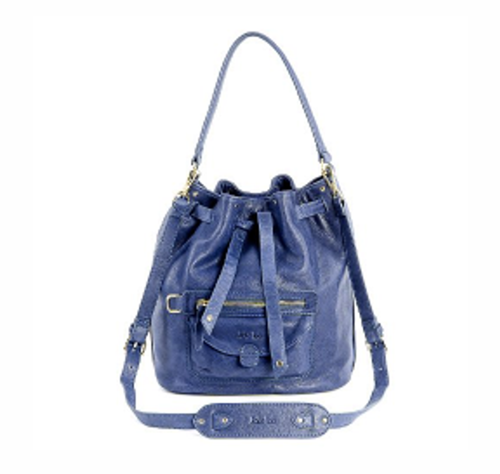Sacs et cabas - Sac seau en cuir porté épaule ou bandoulière NEYLA en cuir noir argent - KATE LEE
