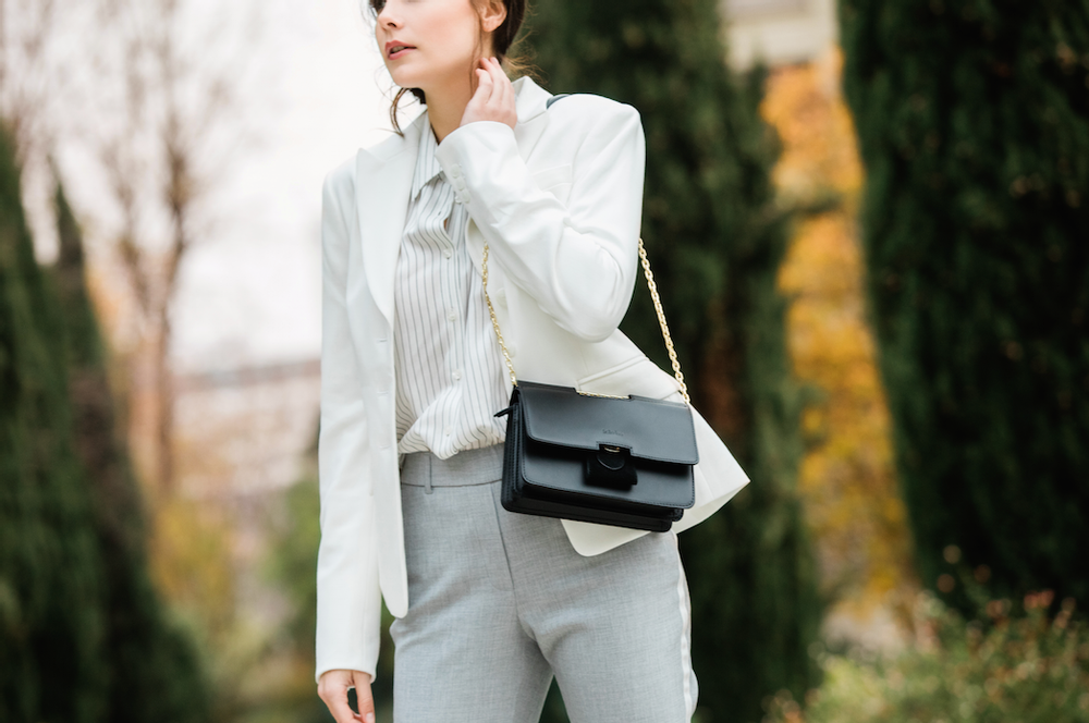 Bags and totes - Leather crossbody bag OPHELIA - KATE LEE