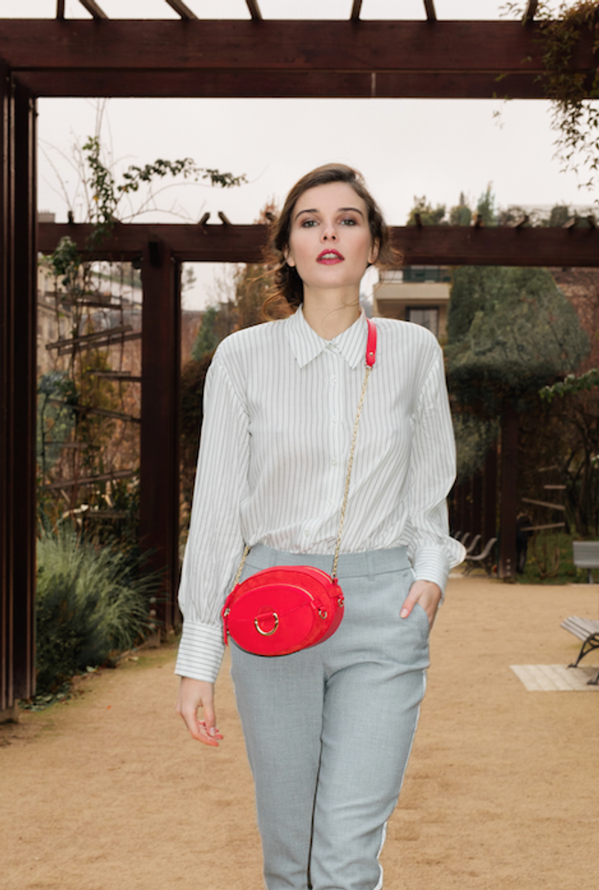 Sacs et cabas - Sac en cuir porté bandoulière ANGEL - KATE LEE