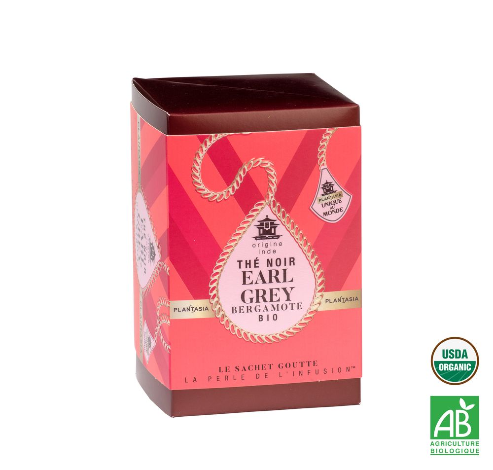 Coffee and tea - Organic Earl Grey Bergamot Black Tea - PLANTASIA