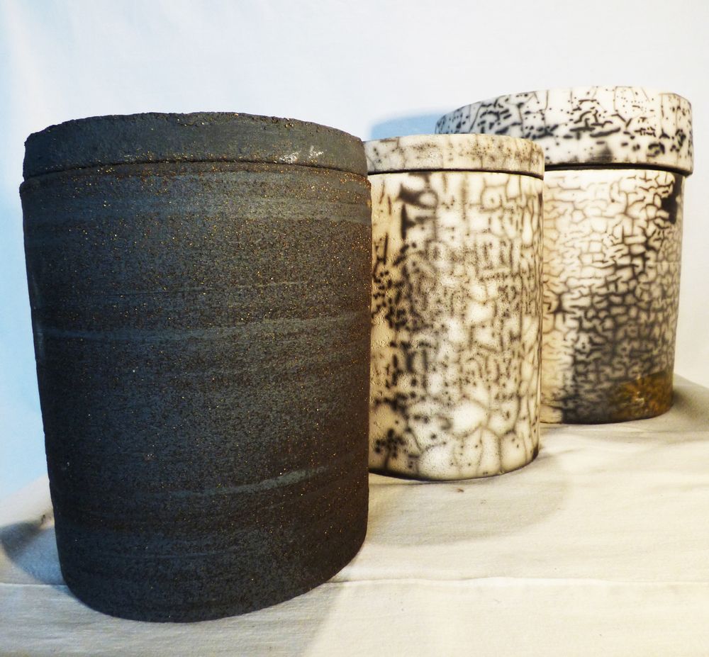Ceramic - Raku boxes - ATELIER DE WILLIAMS