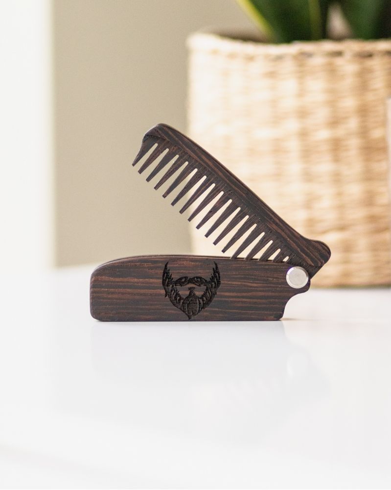 Cosmétiques - Peigne d'ours en bois, noyer et wengé - ENJOYTHEWOOD