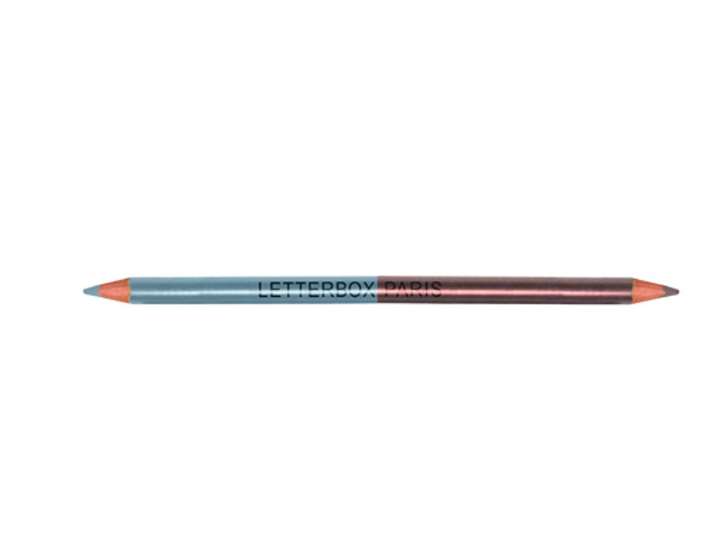Papeterie bureau - Crayons bi-colores. - LETTERBOX