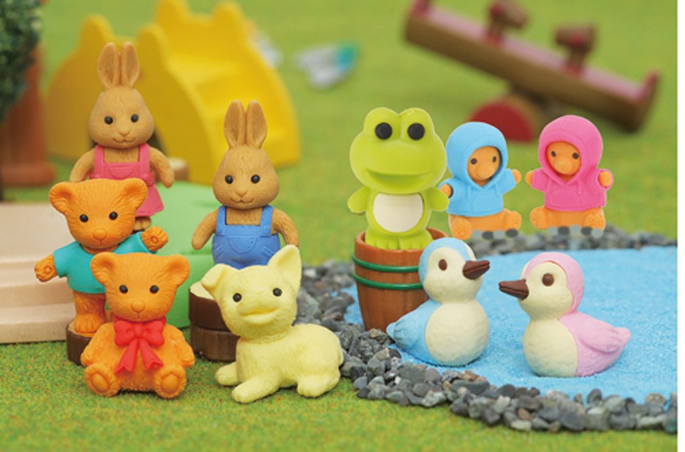 Stationery - Iwako erasers - LETTERBOX