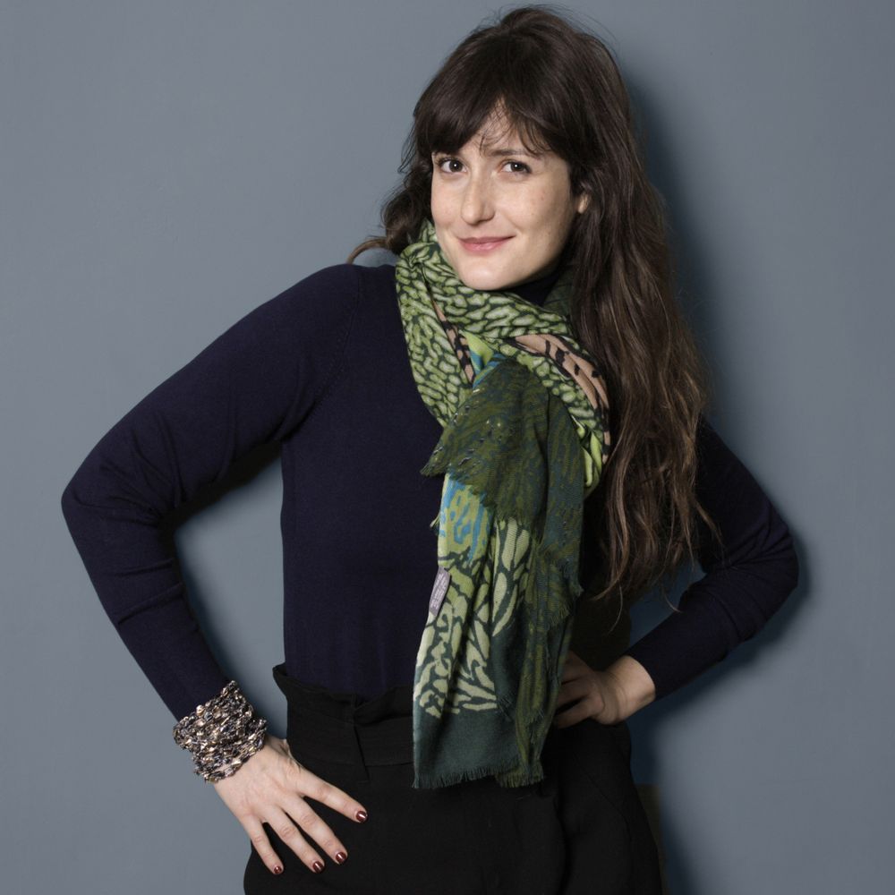 Scarves - stole 100 % wool, OHIO design - SUPPLEMENT D'AM / ETOLES ET ACCESSOIRES