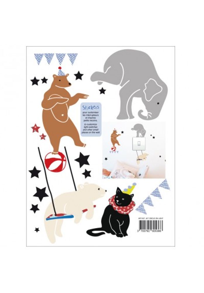 Children's bedrooms - JUST A TOUCH - CIRCUS ON LIGHT - MIMI'LOU