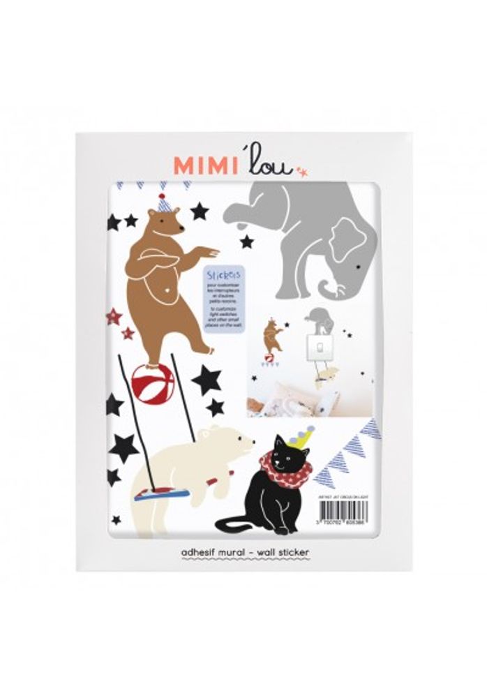 Children's bedrooms - JUST A TOUCH - CIRCUS ON LIGHT - MIMI'LOU