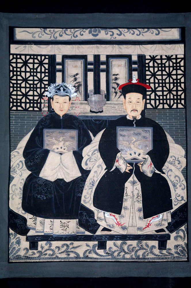 Tableaux - Ancêtres Chinois - Modernes - Revisités - ASIADECORATION / OBJETSCHINOIS