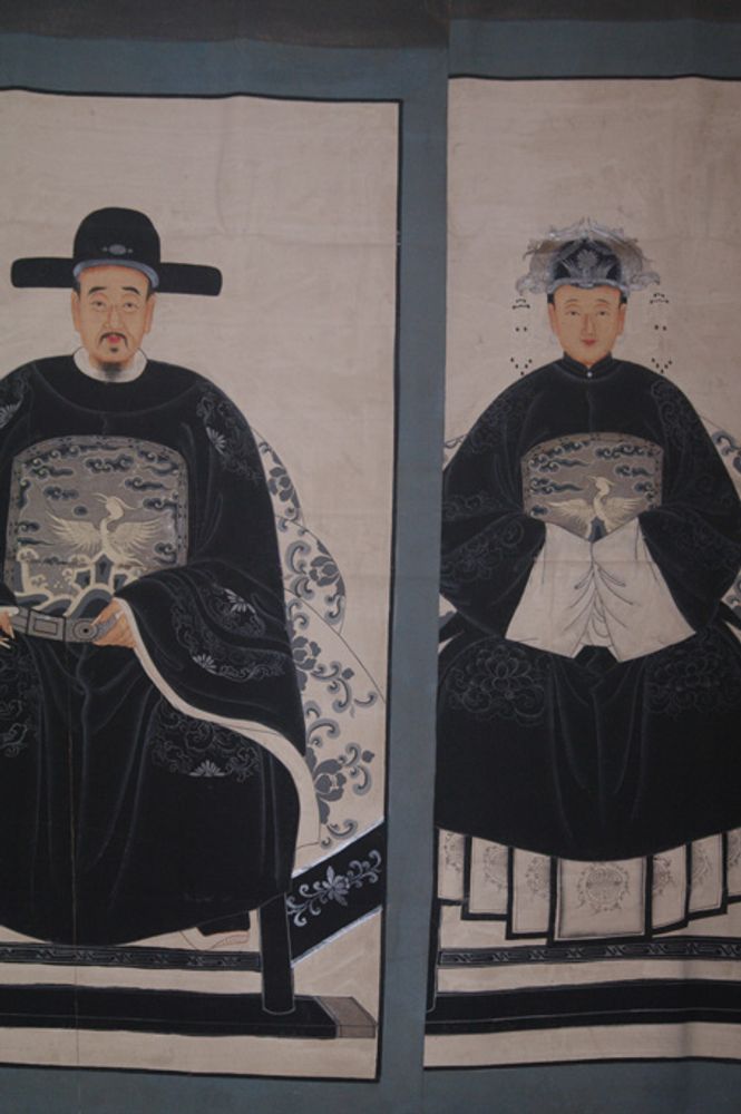 Tableaux - Ancêtres Chinois - Modernes - Revisités - ASIADECORATION / OBJETSCHINOIS
