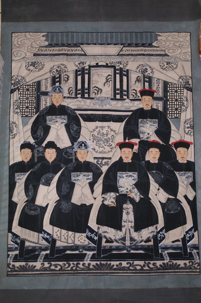 Tableaux - Ancêtres Chinois - Modernes - Revisités - ASIADECORATION / OBJETSCHINOIS
