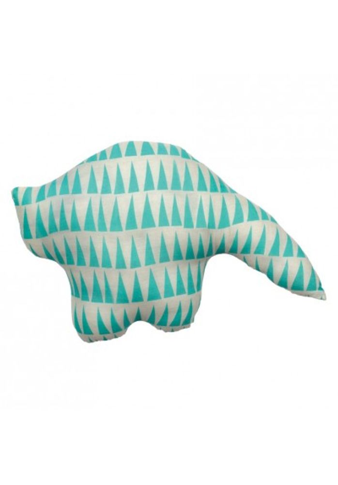 Fabric cushions - SOFT CUSHION - HECTOR THE RACCOON - MIMI'LOU