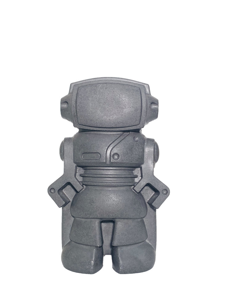 Design objects - Decorative object Concrete | Robot figurine | Colored concrete - JUNNY