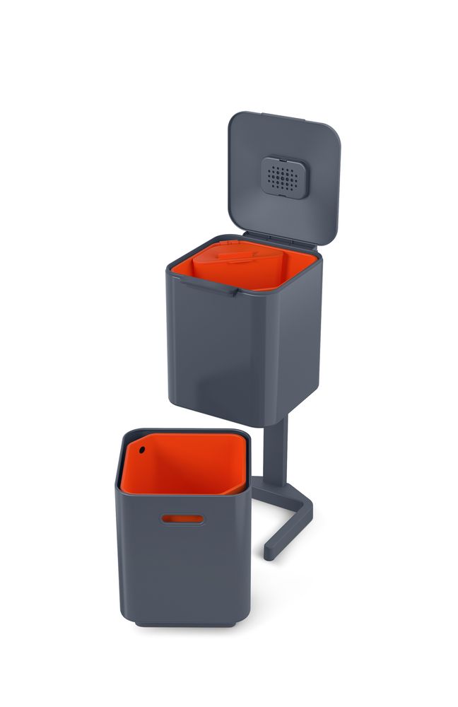 Poubelles de cuisine - Totem Compact (40L) -Unité de séparation des déchets - JOSEPH JOSEPH