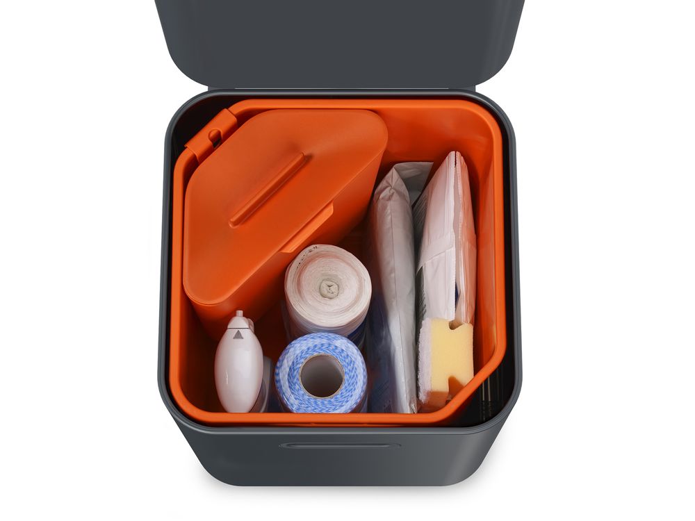 Poubelles de cuisine - Totem Compact (40L) -Unité de séparation des déchets - JOSEPH JOSEPH