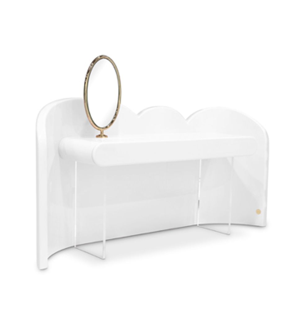 Console table - Cloud Vanity Console White - CIRCU