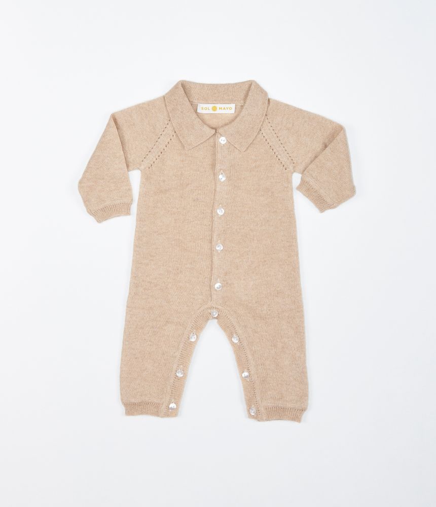 Apparel - LUCE twin set knitted by 100% cashmere. Designed in France - SOL DE MAYO