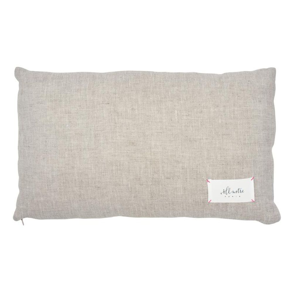 Fabric cushions - ROSE FRAISE PETIT COUSSIN VELOURS - ILLUSTRE PARIS