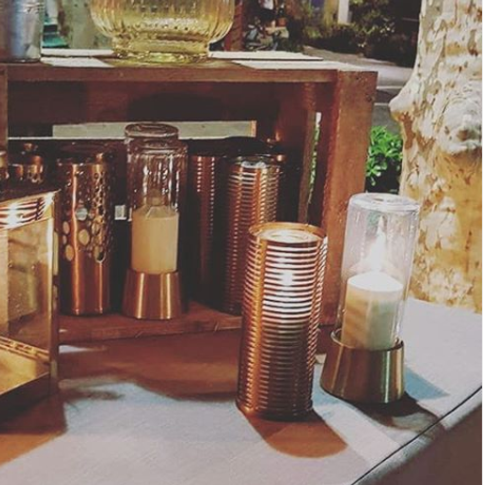 Decorative objects - LAMPE PURE Laiton brossé avec globe Transparent - BOUGIENEO