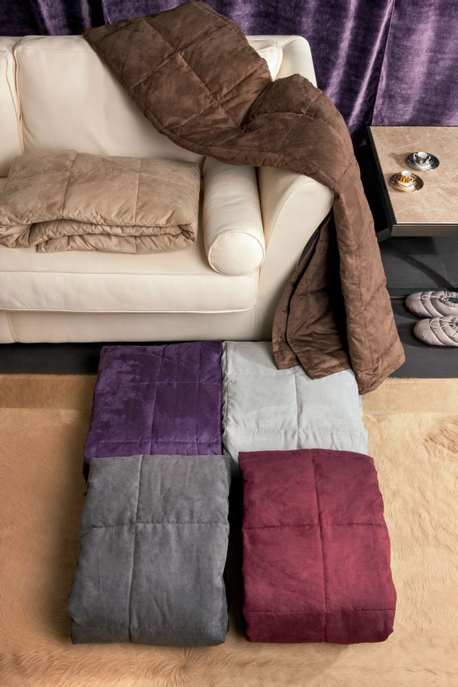 Throw blankets - Suede BLANKET - MINARDI