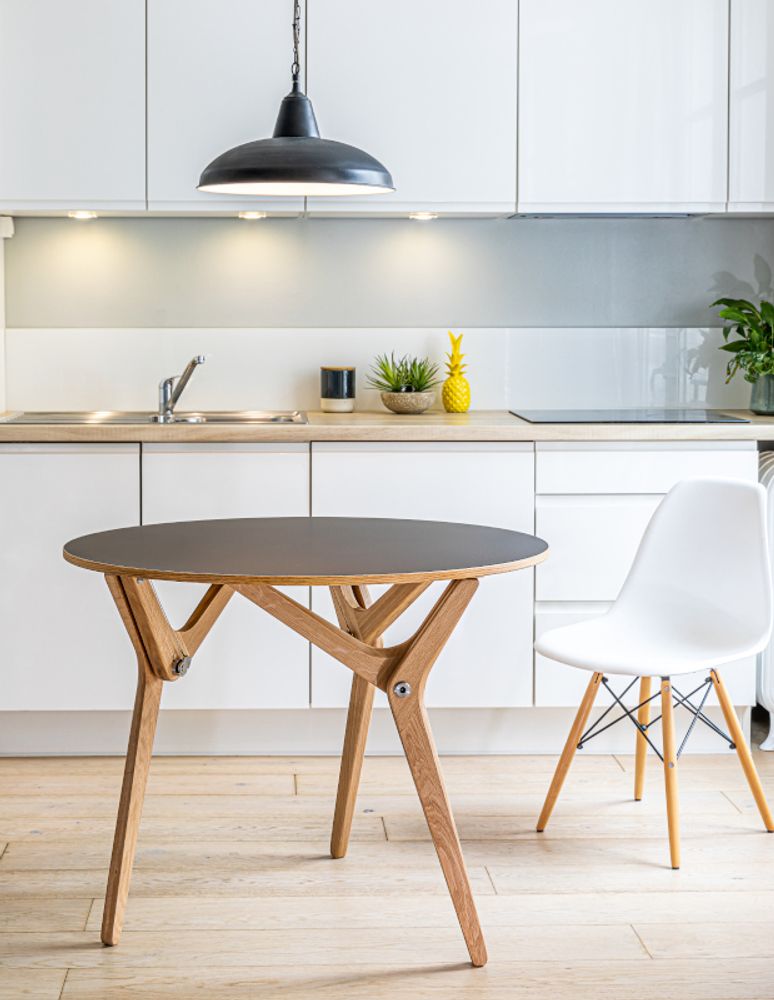 Objets design - Table redevable - CLASSIQUE - BOULON BLANC