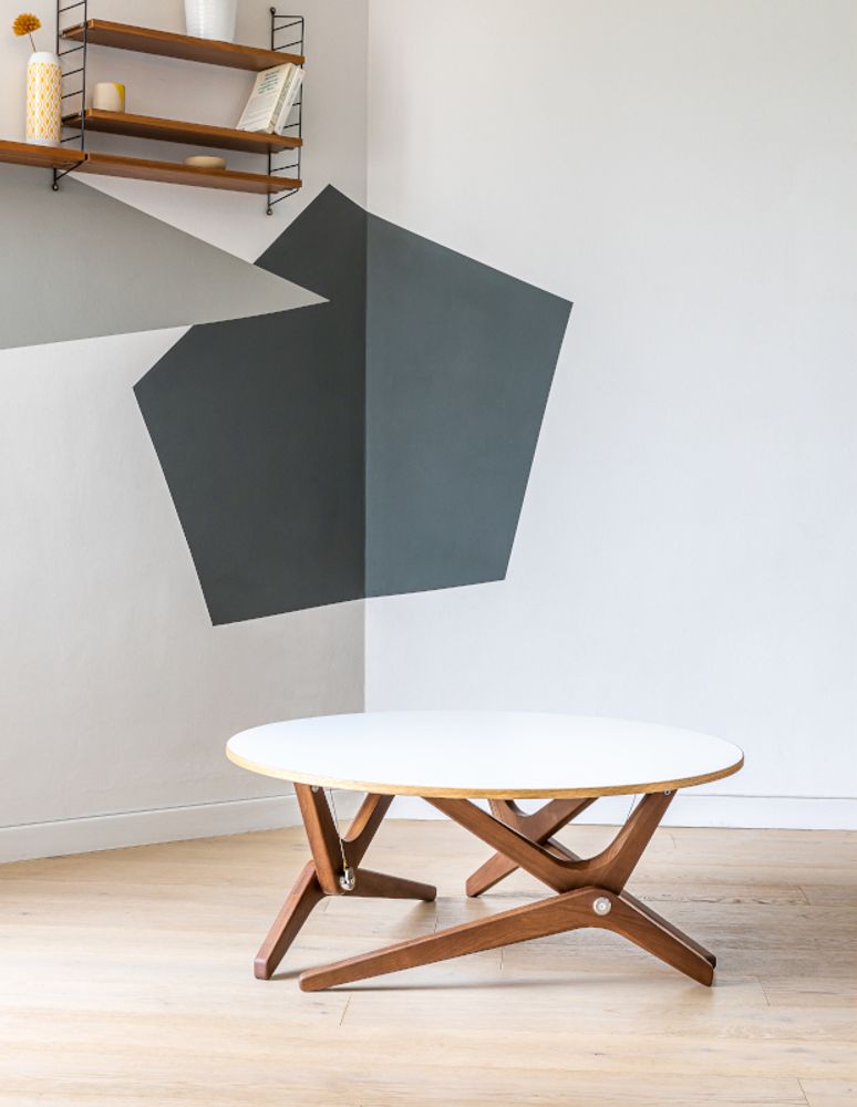 Objets design - Table redevable - CLASSIQUE - BOULON BLANC
