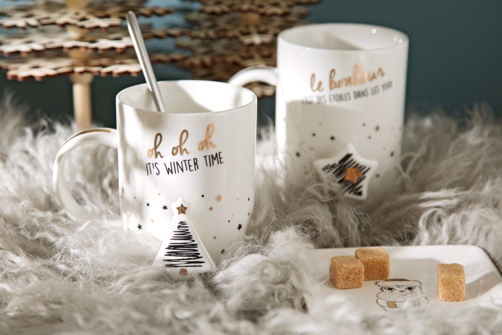 Tasses et mugs - Mug "Etoile" et "Sapin" - KORB