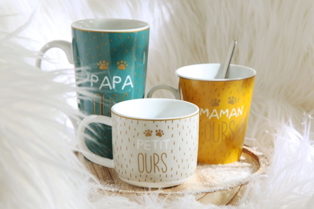 Ceramic - Mug “Bear Family” - KORB