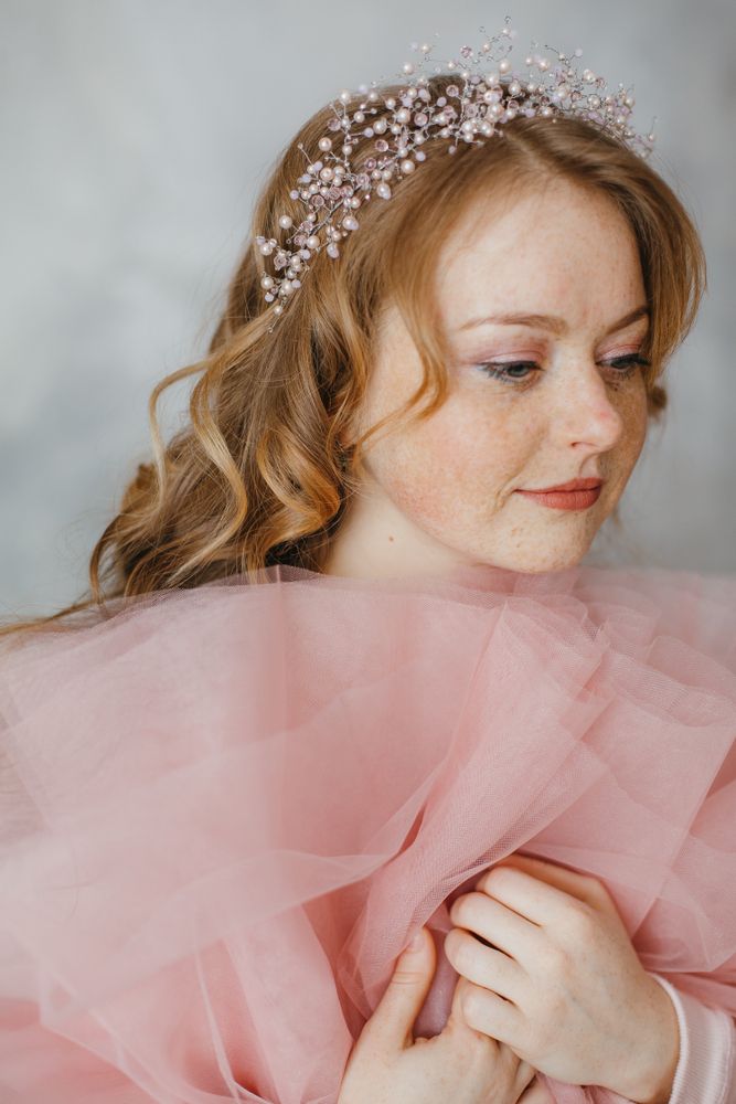 Accessoires cheveux - Weddimg crown - NEBO V KVITAH
