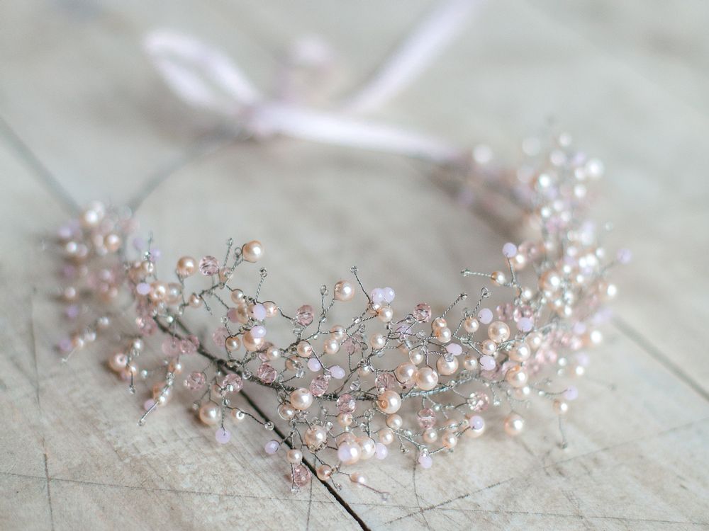 Accessoires cheveux - Weddimg crown - NEBO V KVITAH
