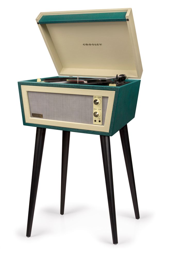 Speakers and radios - Crosley Sterling Bluetooth record player with legs - CROSLEY RADIO