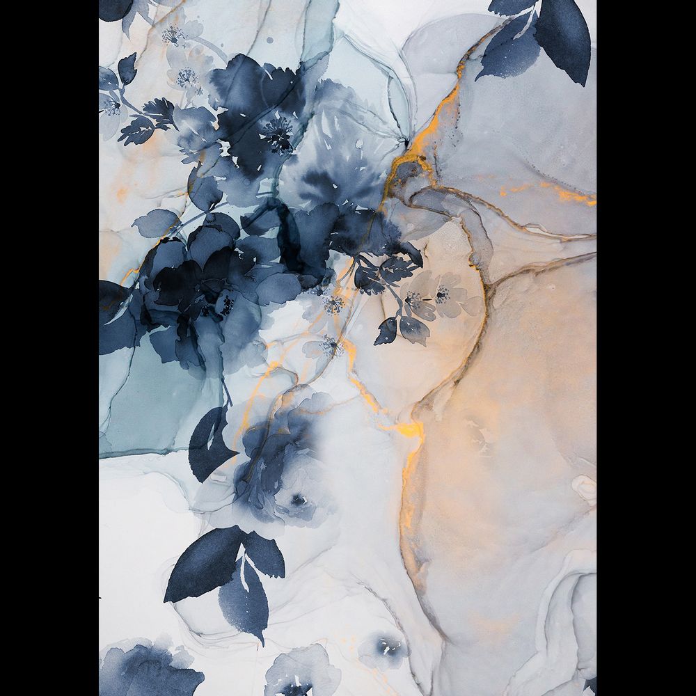 Autres décorations murales - Marble & Flowers - LÉ PAPIERS DE NINON
