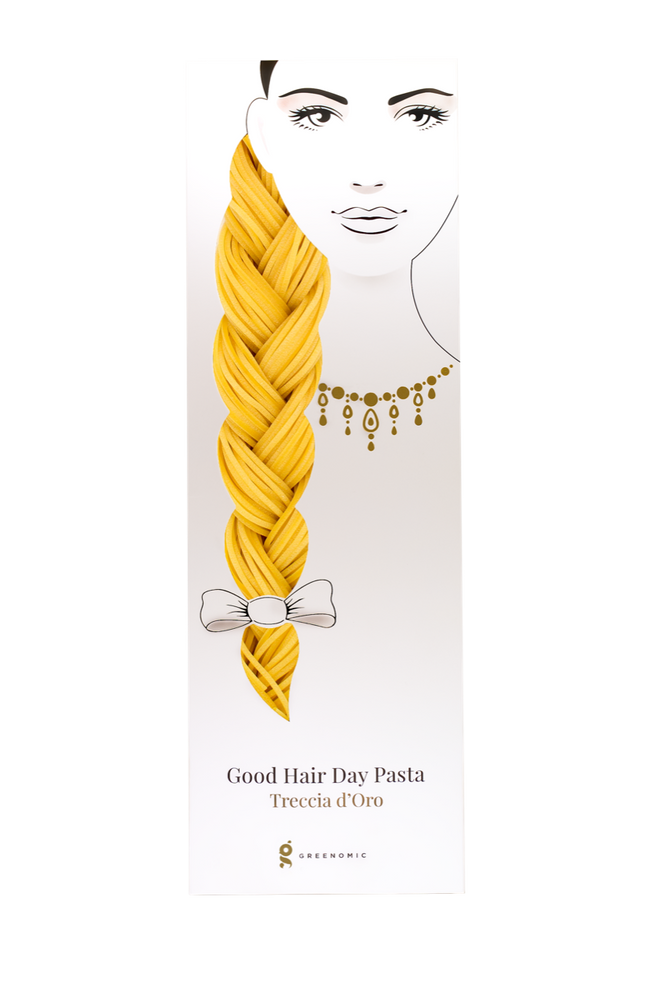 Épicerie fine - Pâtes Bonne journée cheveux - Treccia d'Oro - GREENOMIC DELIKATESSEN