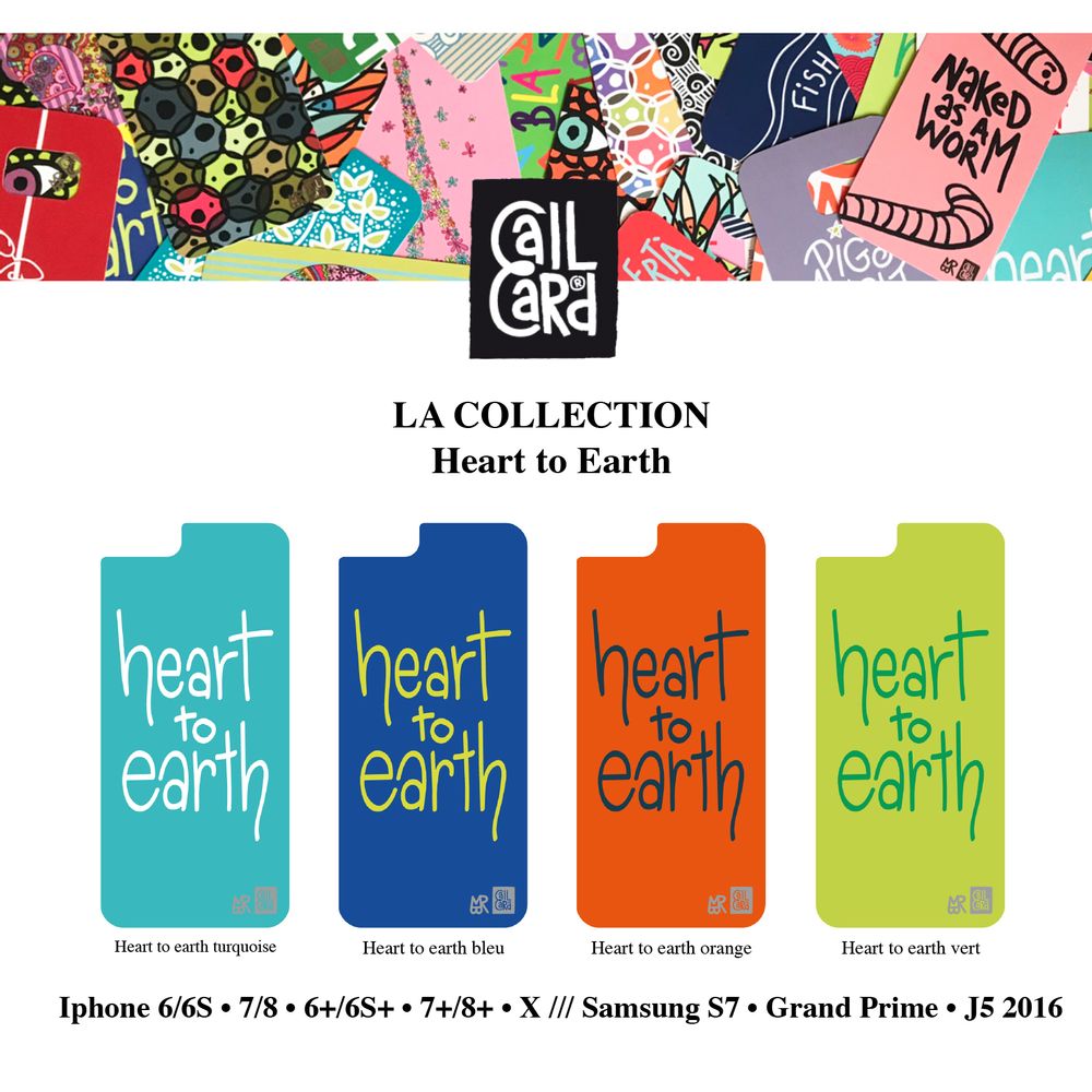 Apparel - HEART-TO-GROUND PHONE CASE - CALL CARD®